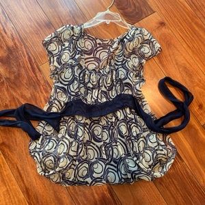 Aqua from Bloomingdales Chiffon Top Camisole EUC
